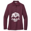 Women's Silk Touch Long Sleeve Polo Thumbnail